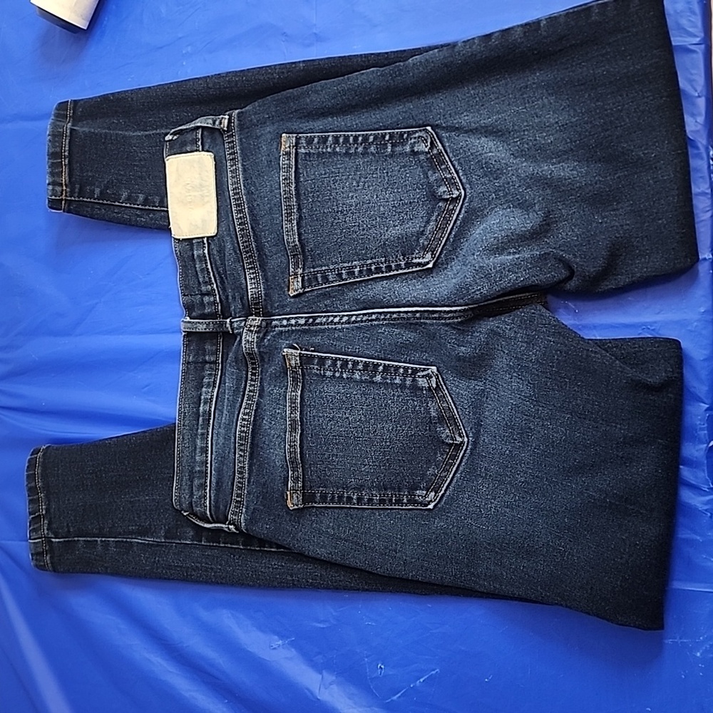 Everlane The Mid-Rise Skinny Stretch Jean Dark Wash sz 26 - Picture 8 of 16